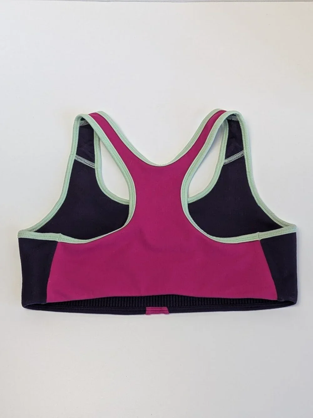 Lot of 3 Nike Sports Bras Medium Pink Black Retro Colorblock Bundle